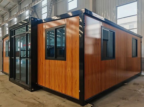 Tiny House Holz 2 Schlafzimmer, Küche & Bad 36,5 m²